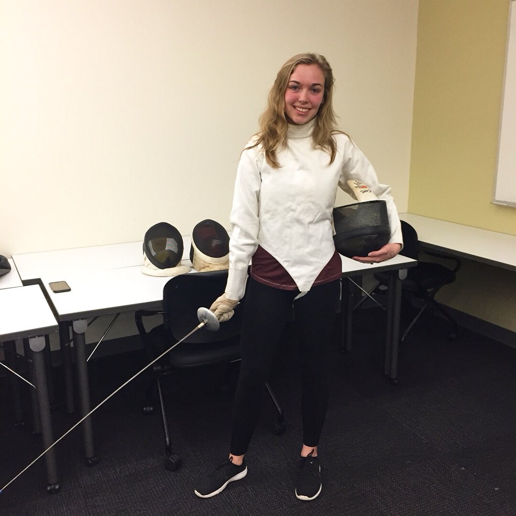 CofC_Fencing's tweet photo. This week’s Fencer of the Week is Kinnon Westraad!! 🤺 #cofc #fencing https://t.co/Jm8iDjJWKs