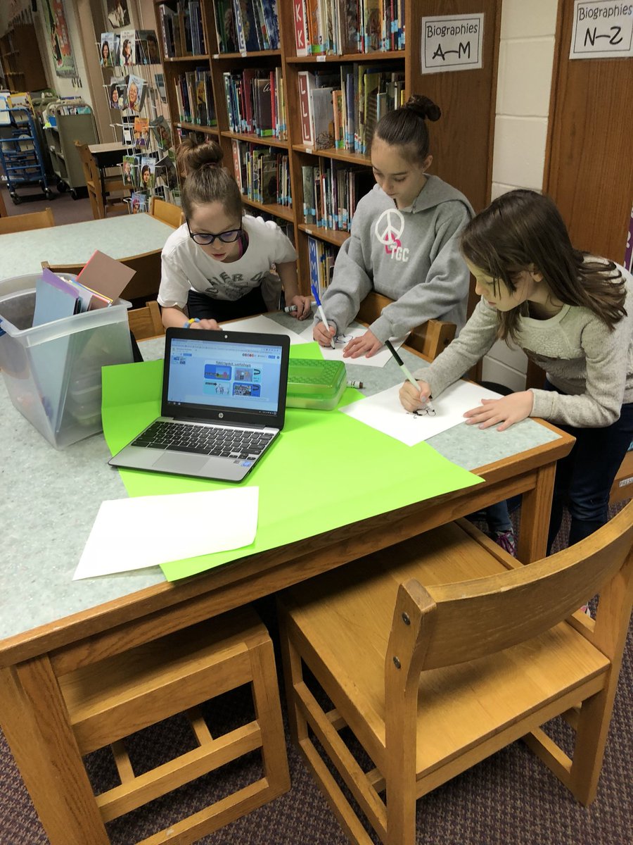 IndyACTaylor's tweet photo. @KitleyCougars 3rd-5th gr. students are learning how to use the green screen with the @DoInkTweets app this week. #makerspace #wearekitley https://t.co/lhvKweQsTz