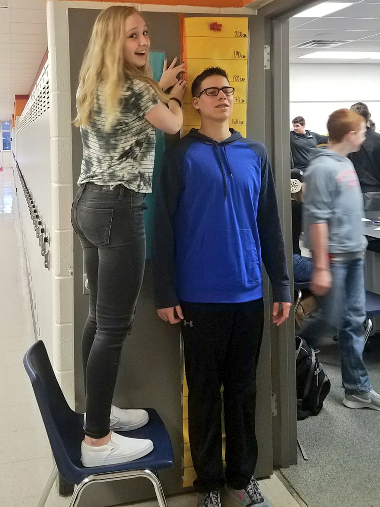 mrsmathbog's tweet image. Wingspan vs. Height #Scatterplot #BeRomeo
