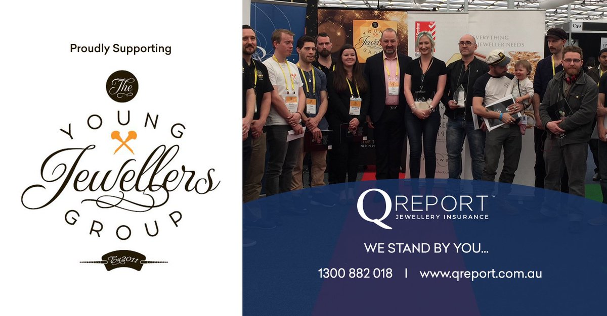 QReport's tweet image. Q Report are now proud supporters of The Young Jewellers Group.