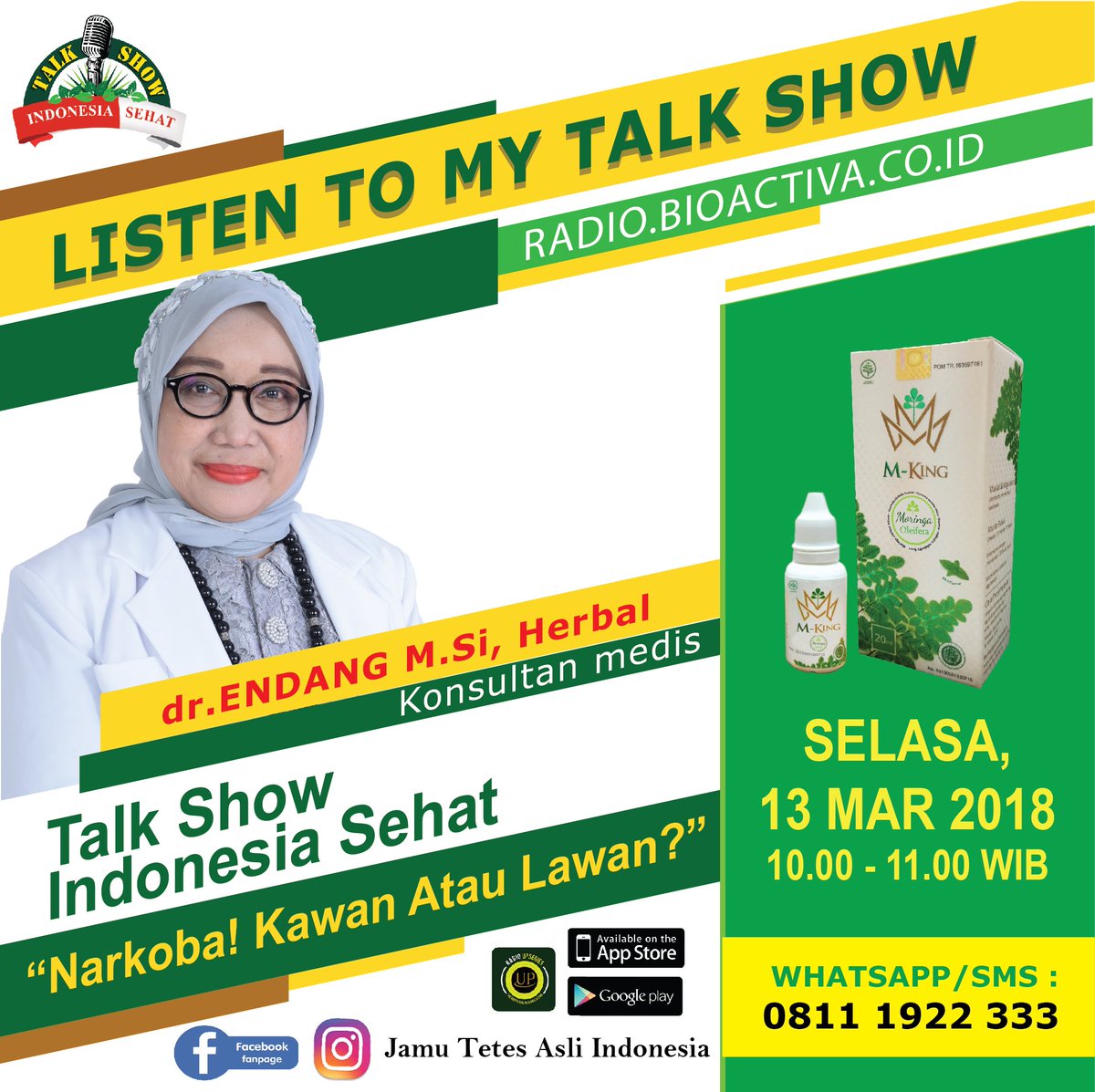 jamutes's tweet photo. Selamat pagi dan selamat beraktifitas,...
##TalkshowIndonesiaSehat
#IndonesiaSehat
#BincangSehat https://t.co/1PWJ08TvDh