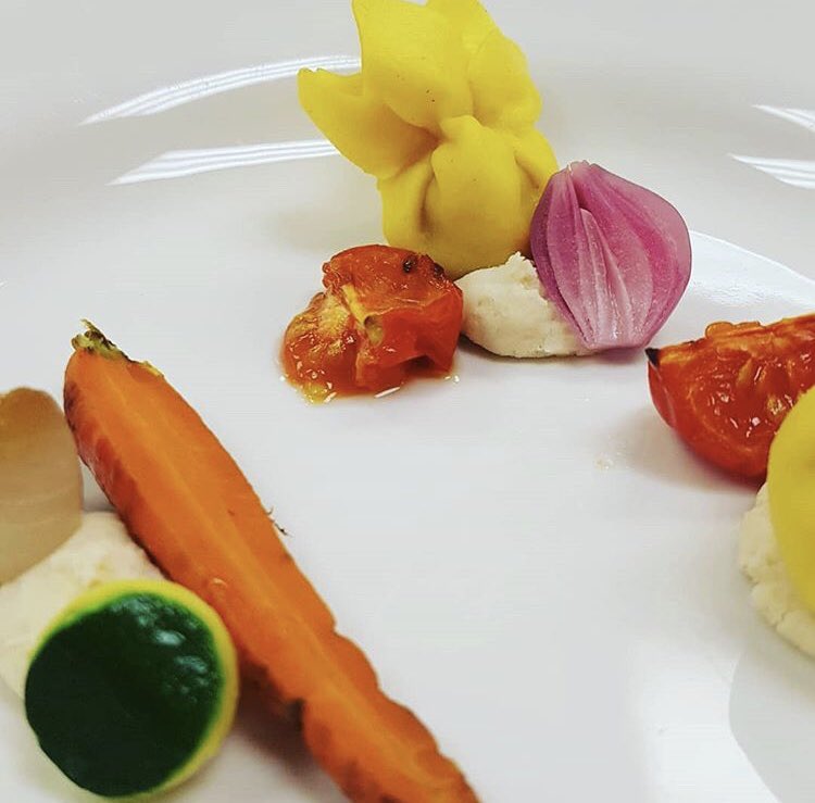 yegconvention's tweet photo. Our award-winning culinary team is proudly serving a special dinner for our next generation of chefs for the @HSCCYeg! 
#hscc2018 #yegevents #yegscc https://t.co/r96dcQrJbc
