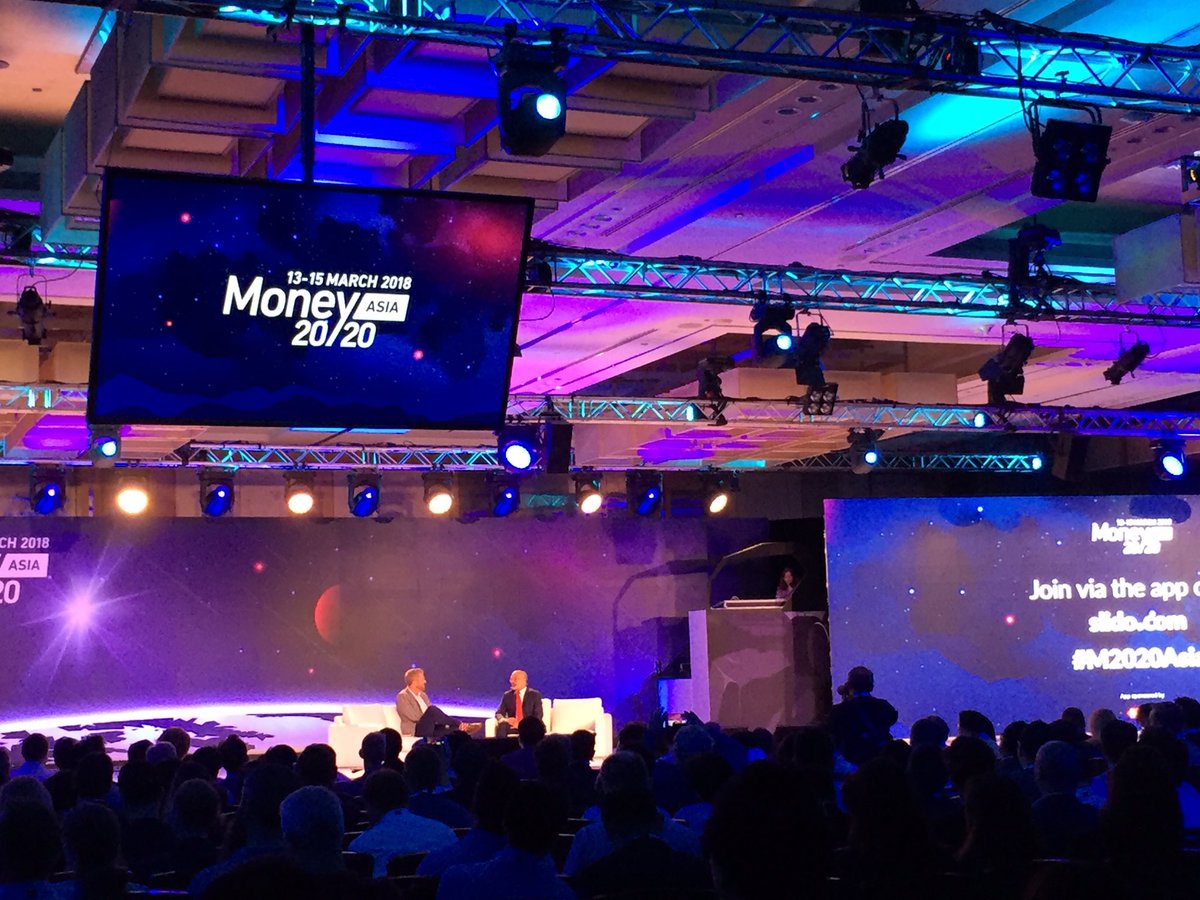 ThereseBaggas's tweet photo. And so it starts! 8 months of crazy focus packed into 3 full days of the hottest FinTech views from Asia's pioneers☝️@money2020 #M2020Asia https://t.co/aLPKd1BMNh