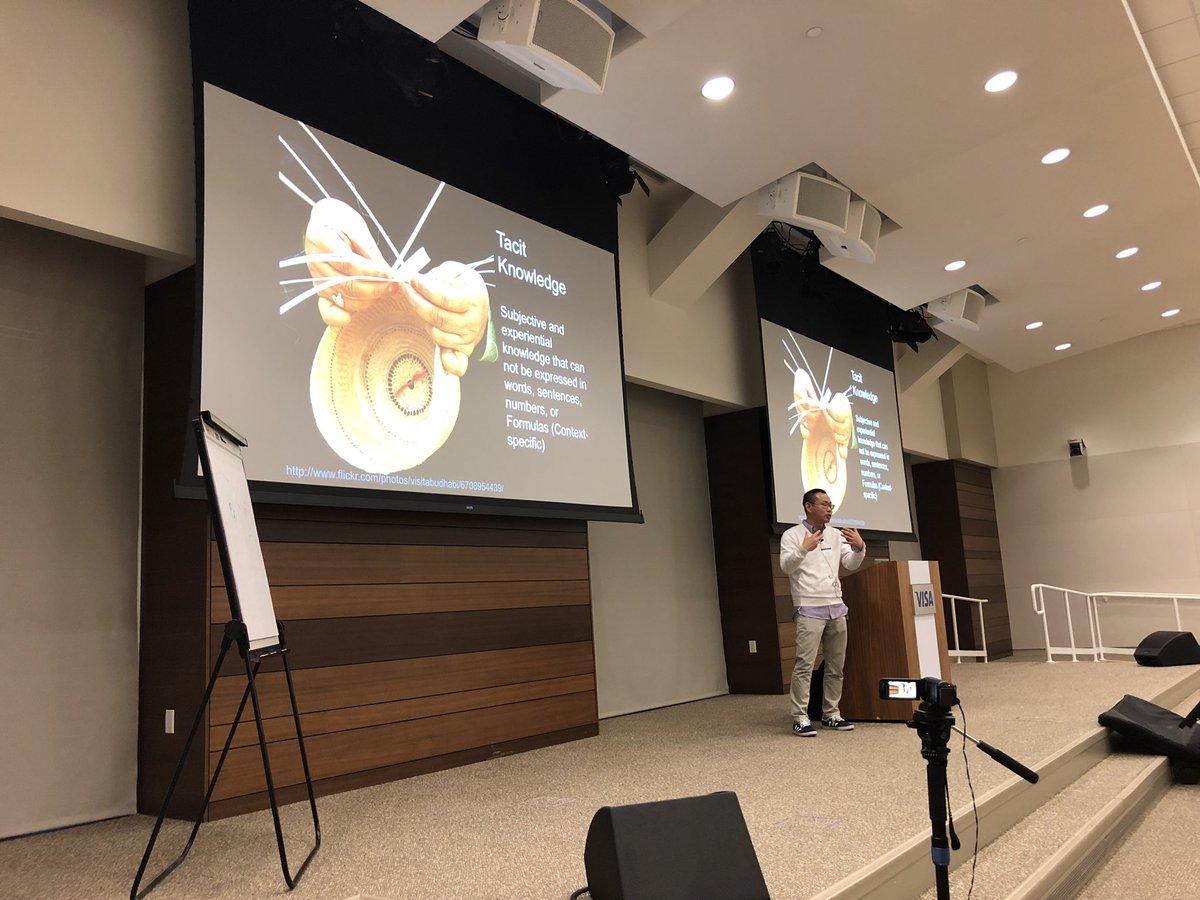 People as Conveyer of Knowledge - an intriguing session by <a href="/hiranabe/">Kenji Hiranabe</a> at <a href="/sv_atl/">SVATL</a> tonight <a href="/Visa/">Visa</a> in <a href="/fostercityca/">Foster City</a>