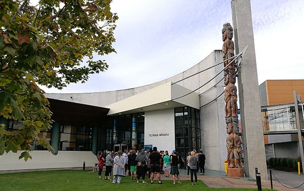 AraCanterbury's tweet image. Exchange: A small group of indigenous students from Camosun College in Canada were welcomed to Ara with a whakatau yesterday. #tereo #languagerevitalisation #culture ara.ac.nz/news-and-event…