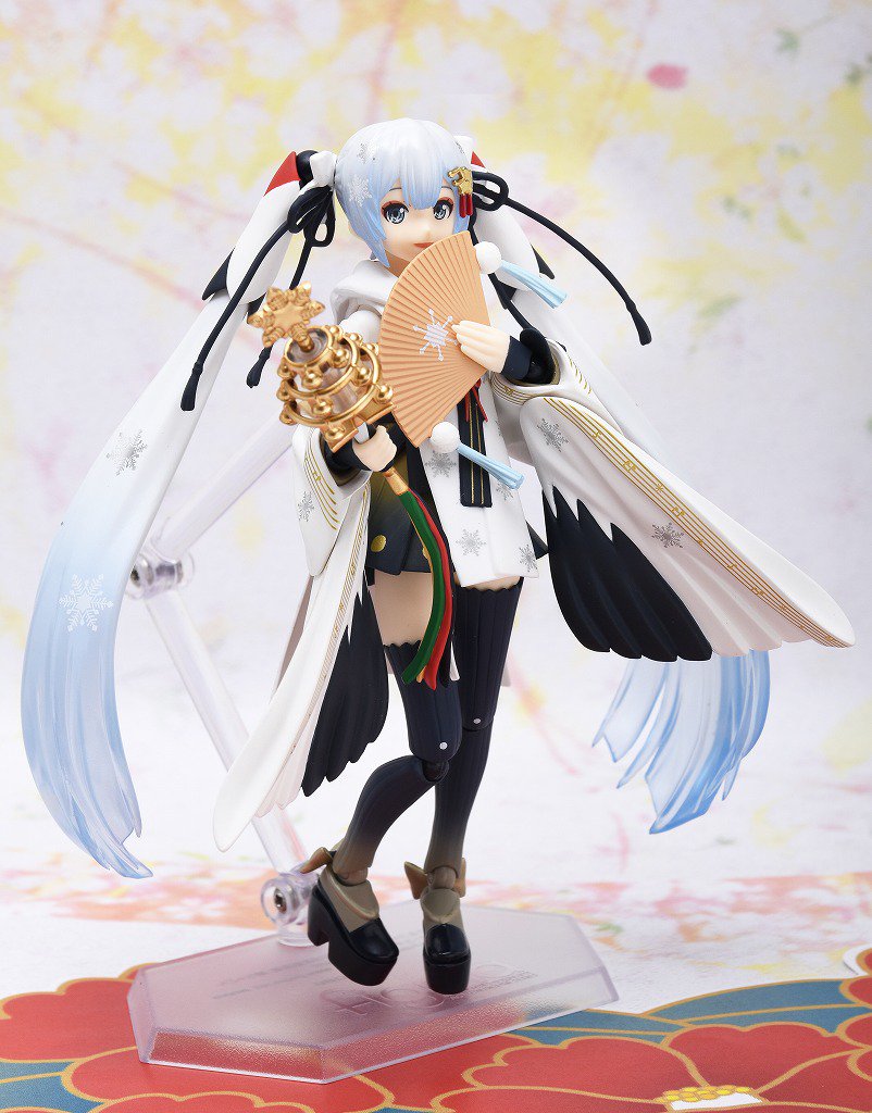 未開封、figma EX-016 雪ミク（初音ミク）フィギュア 1円