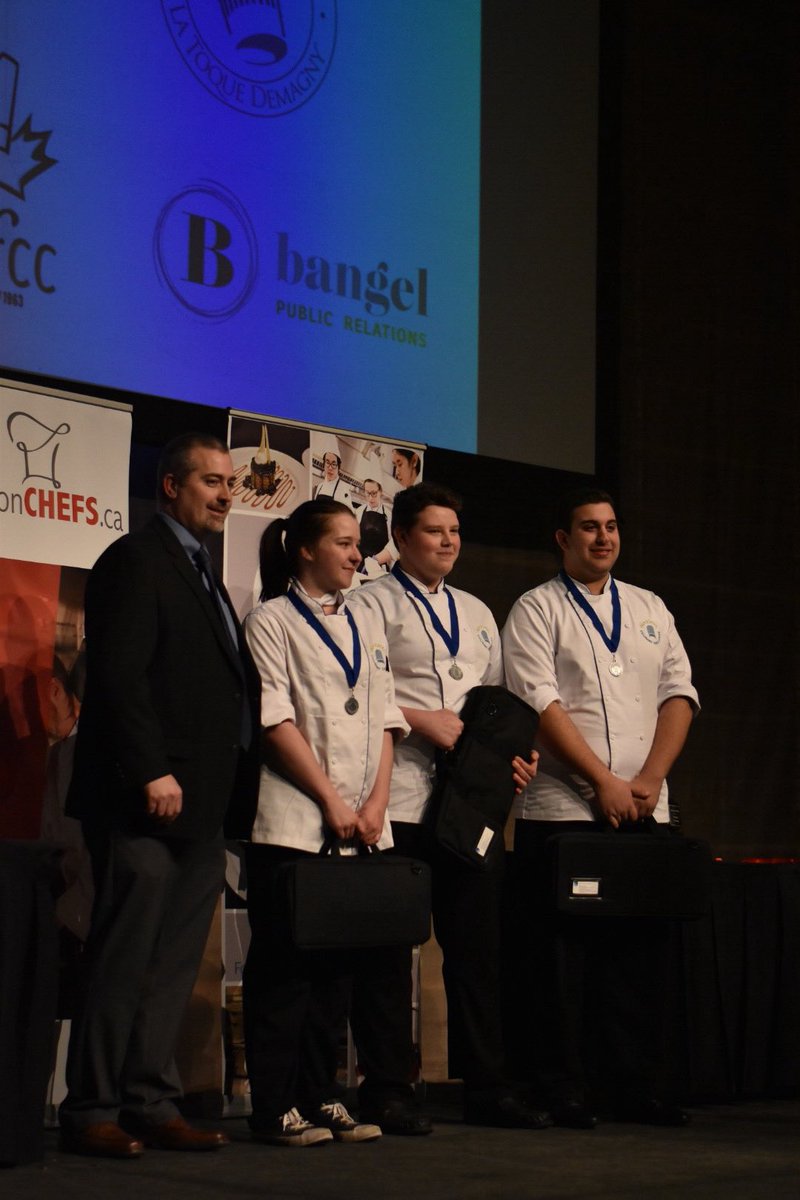 lindork's tweet photo. The winning teams of the 2018 High School Culinary Challenge are students from Queen E., St. Joseph, Harry Ainlay! 4 students from Paul Kane, McNally &amp; M.E. also won full @NAITCulinary scholarships!! Talented up &amp; coming future chefs, right here. 👏🏻👏🏻🌟 #HSCC2018 #yegfood https://t.co/skrbqGjE7T