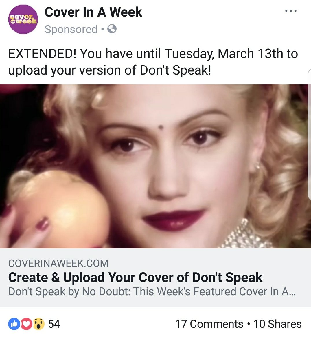 youtu.be/y3BNp5lq9Nk
<a href="/coverinaweek/">coverinaweek</a>
<a href="/gwenstefani/">Gwen Stefani</a>