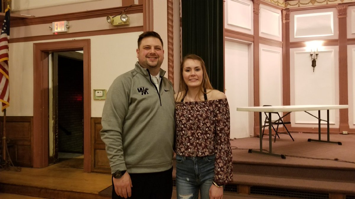 benschenko's tweet photo. I also had the pleasure of talking about @tloonss tonight at her 2nd straight 1st team banquet.  Congrats Looney! https://t.co/Qhdo19pzGD