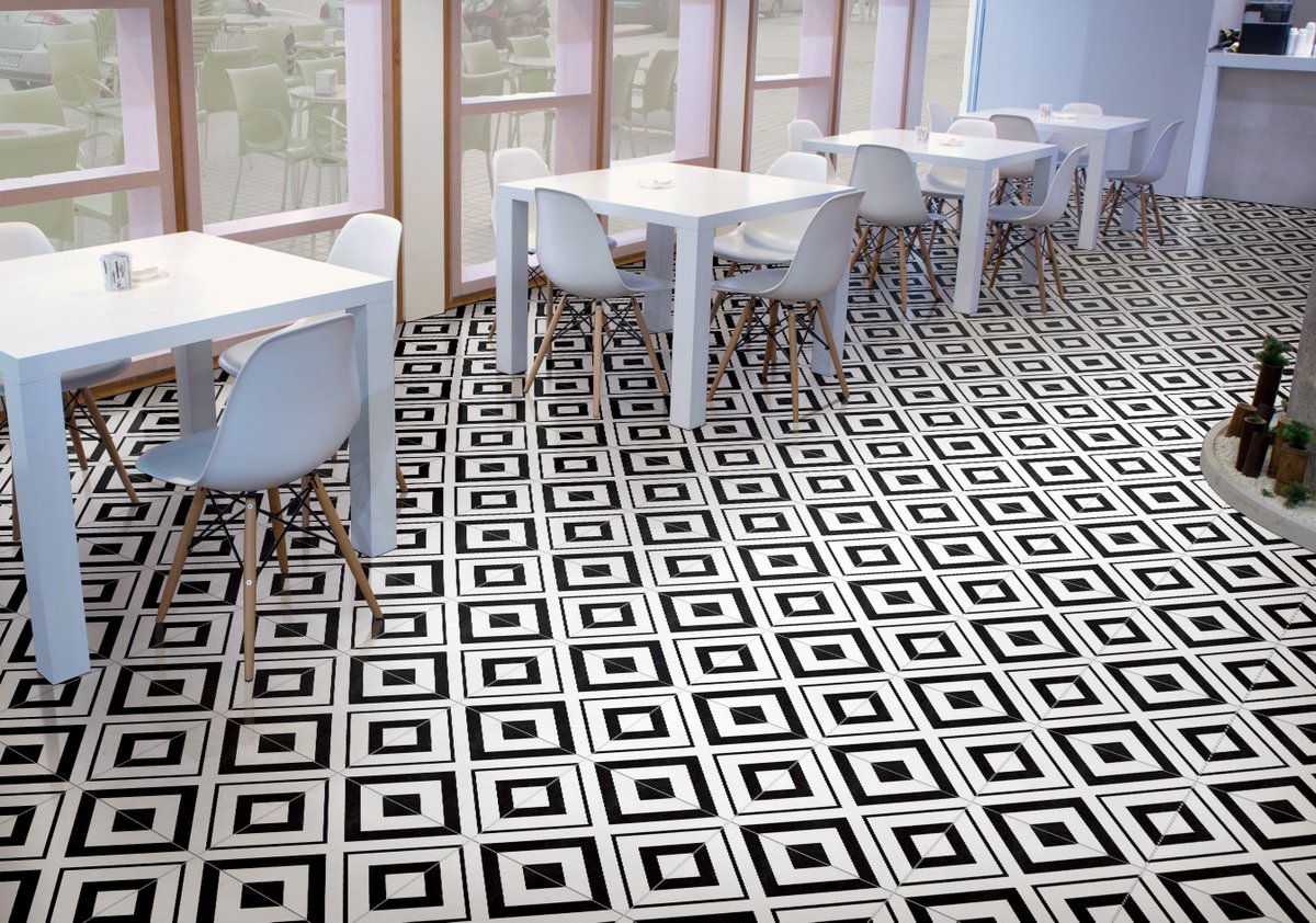 CwtStone's tweet photo. Seeing double? Add a Retro feel to your home with our 'Keys Geomatric' Range. These Feature Tiles are gorgeous! Size: 200Γ200, Colour: Black, Finish: Matt. #CWTStone #FeatureTiles #Geometric #GeometricTiles #KeysFeatureTiles #RetroFeel #Instahome #Instastyle #RetroTileDesign https://t.co/euQLbc0fck