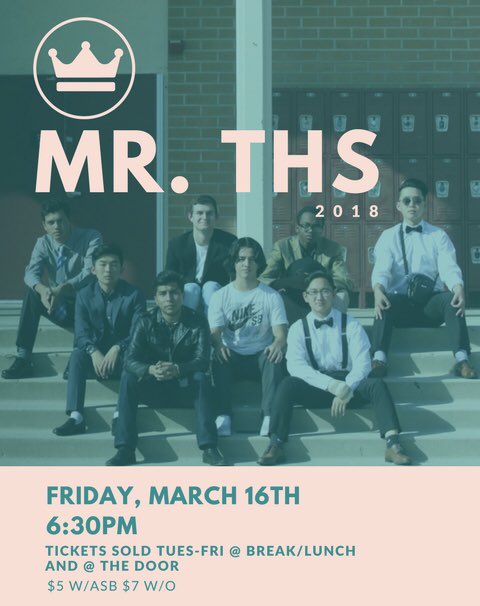 THIS FRIDAY!! Come see your favorite senior boys perform on stage as they compete for the title👑