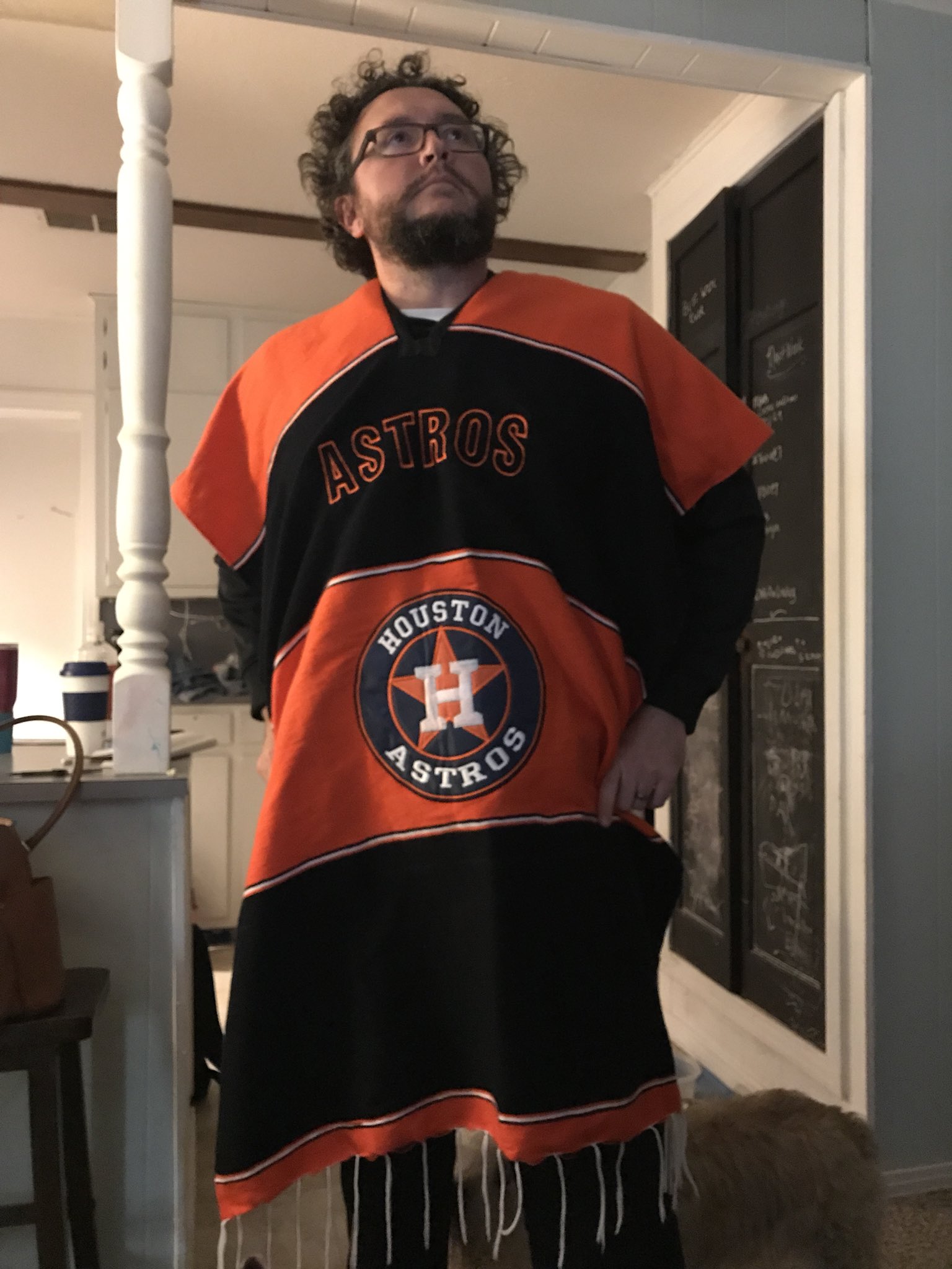 Thickie Don on X: The student who got me an Astros poncho from