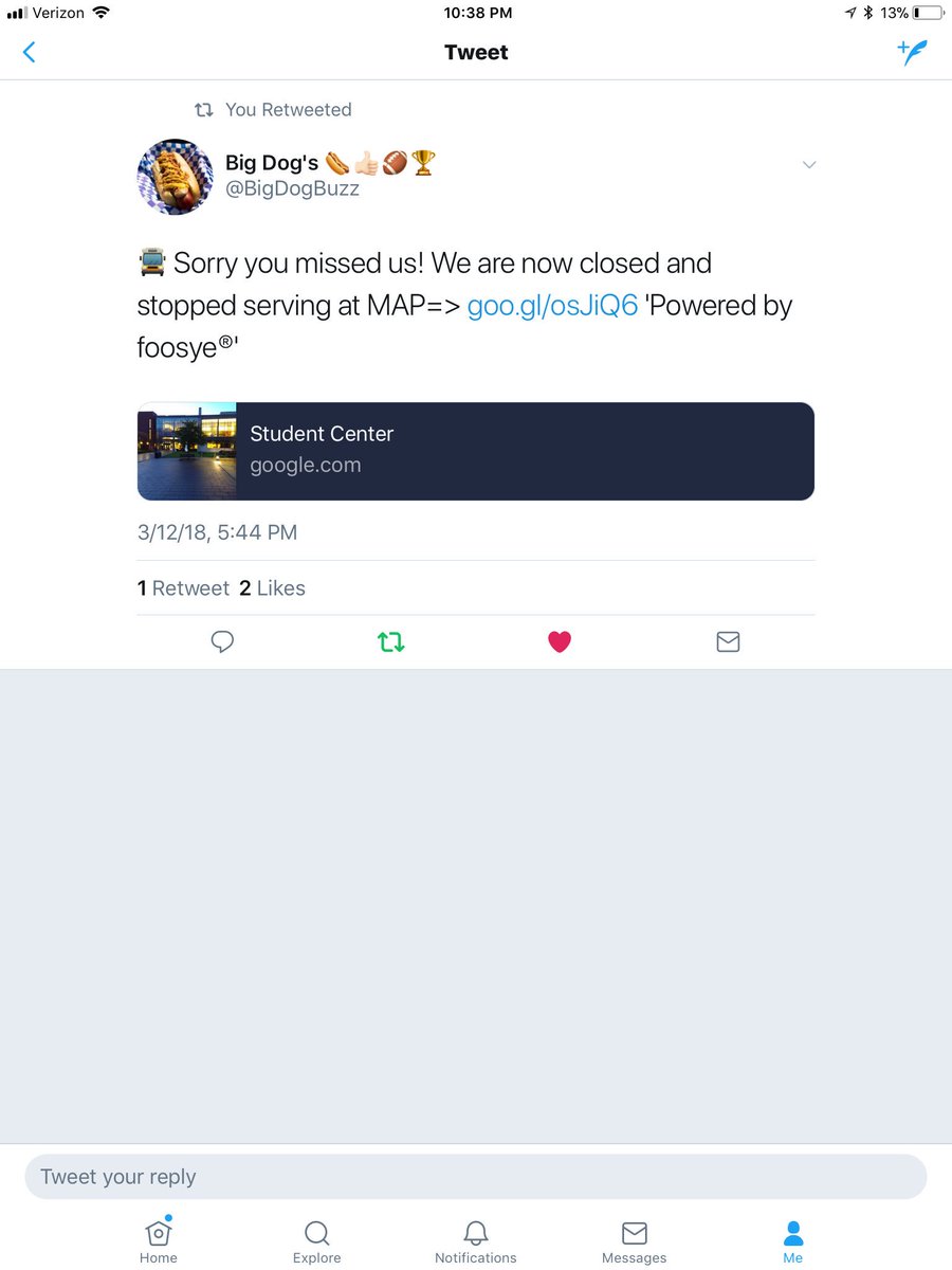 foosye_ceo's tweet photo. Now that is what I call #awesome have you eaten from @BigDogBuzz lately? Catch them next time on the @foosye app! https://t.co/h2Xhcz0bw9