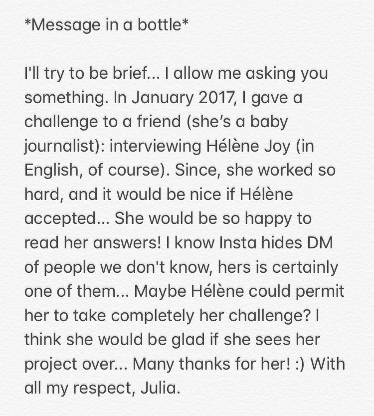 _ju_butterfly_'s tweet photo. *Message in the bottle*
Could you help her, please? 🙏🏻🤞🏻(I believe in twitter's miracles...)
@yannick_bisson @Helene_Joy @JollyHarris @arwenhumphreys @lachmeup @Maureen_Iden @CJShaftesbury @CBC @CBCMurdoch
@ShaftesburyTV
#MurdochMysteries #Murdochian #BestFans https://t.co/y12P5ESwuG