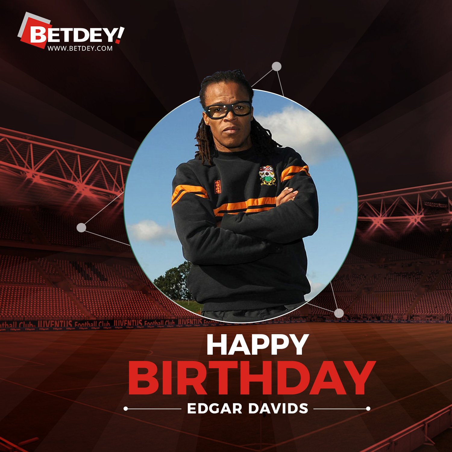 Happy birthday, Edgar Davids    