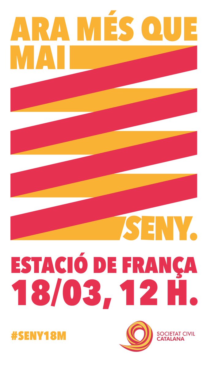 tabarnia - Societat Civil prepara otra “gran manifestación” en Barcelona para el 18-M DYJ9Ar-WAAAmZDx