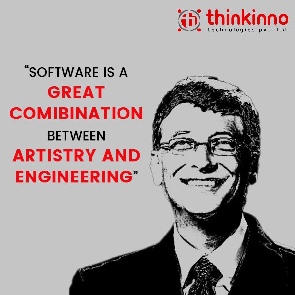 ThinkinnoTech's tweet image. Quote for the day :
#quoteoftheday #motivationalquote #softwarequote