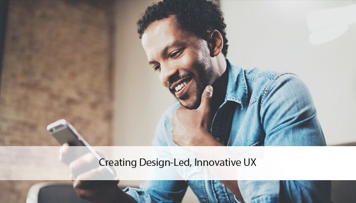 TCS's tweet image. Crafting strategies for Design-Led #CX? Our winning tips to craft innovative, #interactiveinterfaces on.tcs.com/2FrgtGW  #AdobeSummit #digitaltransformation