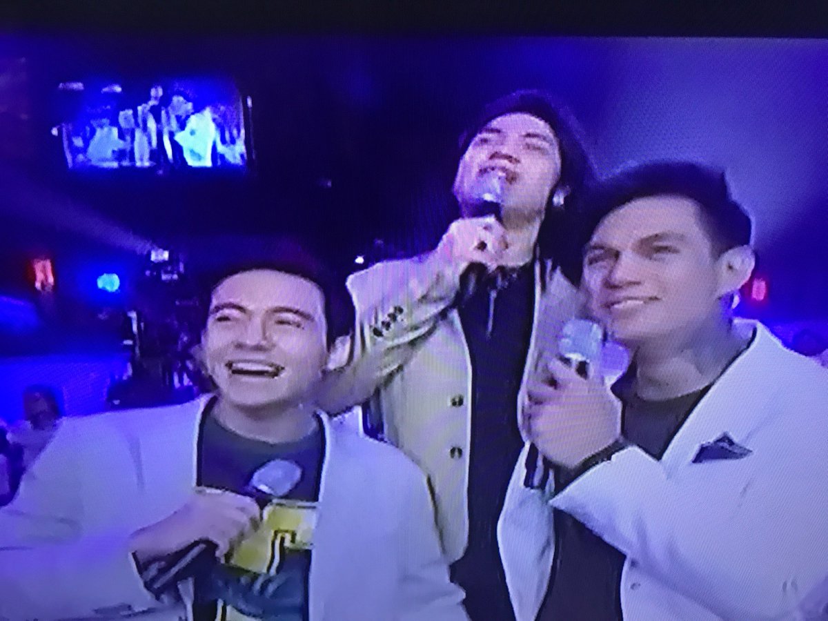 HashtagsDavao's tweet photo. Bet on your beshy with @Hashtag_Jameson @iamzeuscollins @hashtag_k1d 
#ShowtimeMarsoTodoTodo https://t.co/4cksbe1FiP