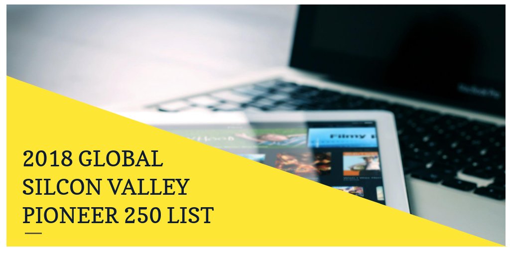 BrandCapital1's tweet photo. Take a look at this year's Global Silicon Valley Pioneer 250, a list of 250 private companies that are poised to #disrupt businesses. https://t.co/50b7TN4Kqo 

#SiliconValley #Entrepreneurs #Unicorns #TriviaTuesday #TuesdayThoughts https://t.co/Shi1IqsE4a