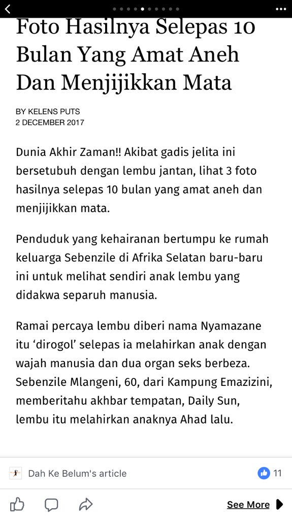 aidaazmannn's tweet photo. apa yang aku baca ni hanat ?? mana ada lembu jantan beranak 🤣🤣🤣 https://t.co/SG0BUMpTPa