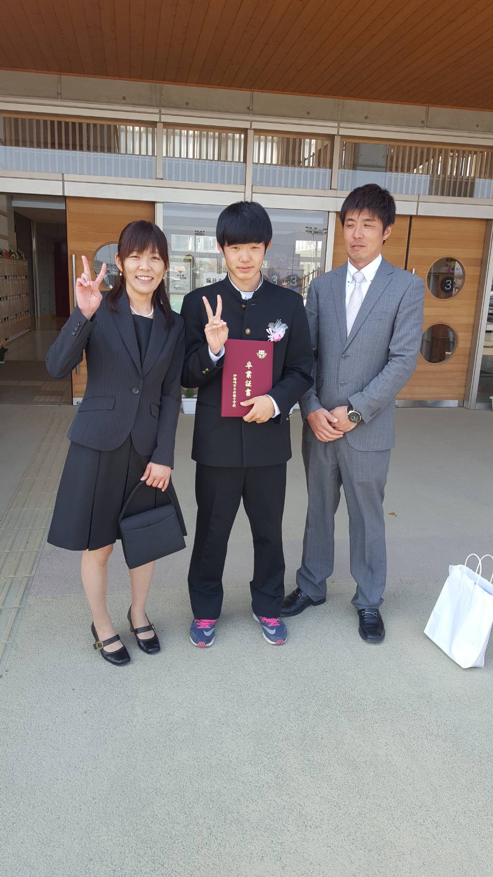 赤堀中学校 学生服(男/黒)