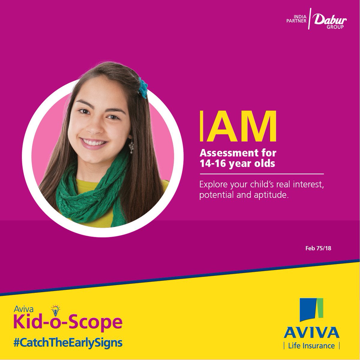 AvivaIndia's tweet photo. Know your kid better with Aviva Kidoscope!
Click here to know more: https://t.co/LIiu7GfhoW
#AvivaKidoscope #CatchTheEarlySigns https://t.co/y2s8YsoF4O