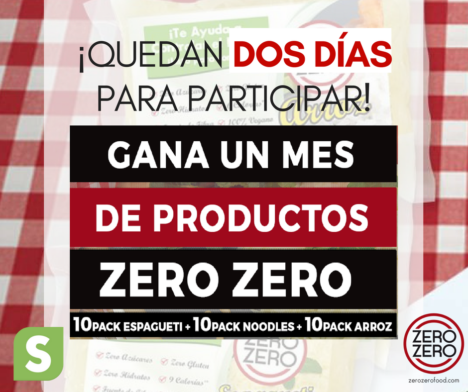 ZeroZeroFood's tweet photo. ¡QUEDAN 2 DÍAS! ¡Gana un Mes de ARROZ y PASTA de Dieta #ZeroZero!👏 @Sorteamus Haz clic en este link para toda la información: https://t.co/TdYZ42pK4Z… #Concurso #Madrid #España #ZeroZeroFood #Pasta #Arroz #Noodles https://t.co/Q8q9UQ0Oid