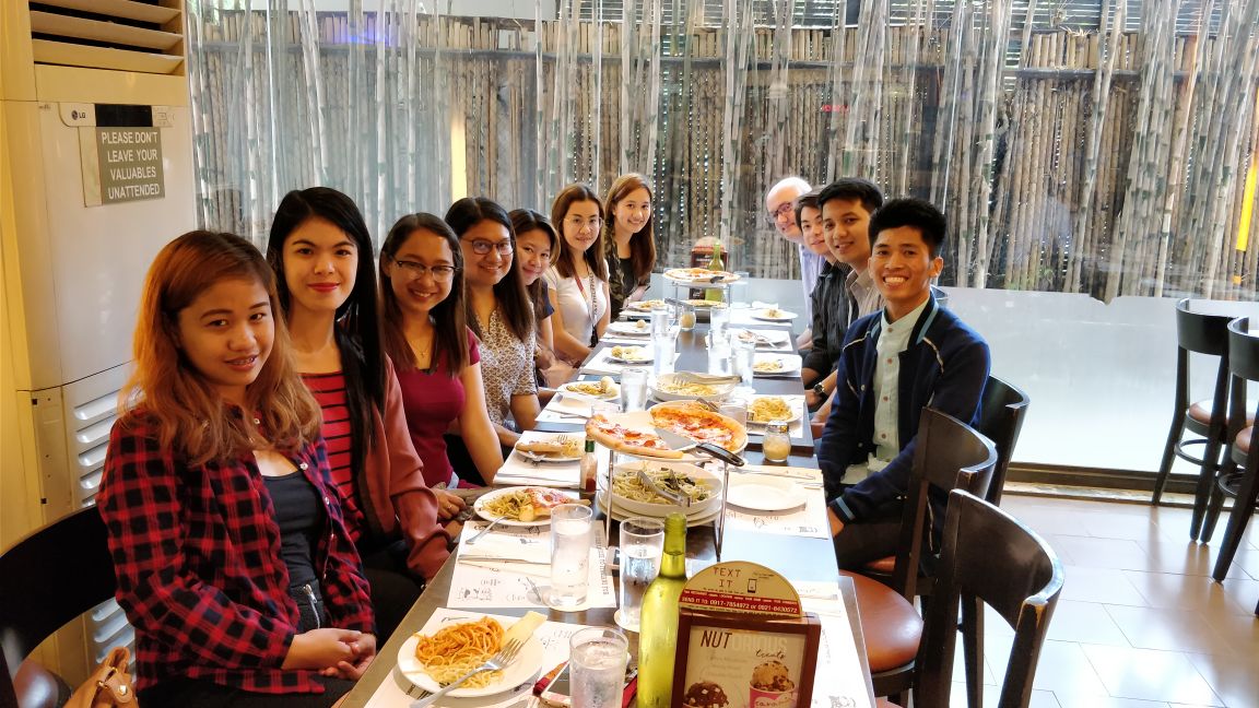 dvphilippines's tweet photo. Birthday lunch out with our March celebrants together with our CEO #dvphilippines #happyemployees #InspiredAtWork https://t.co/KL5qCxFchr