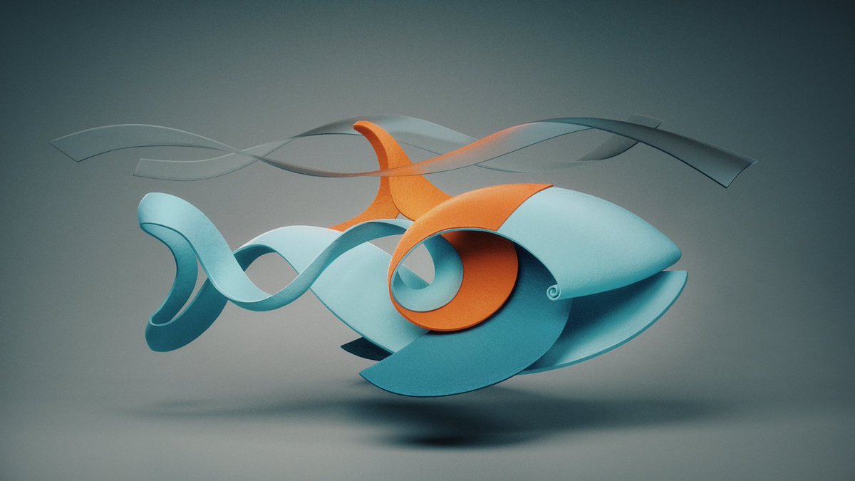 creativecloud's tweet photo. Quilled ocean creatures float beneath the waves in this aquatic series by Milosz Wlazlo: https://t.co/1Ym1J2GW66 https://t.co/WP9va8j26D