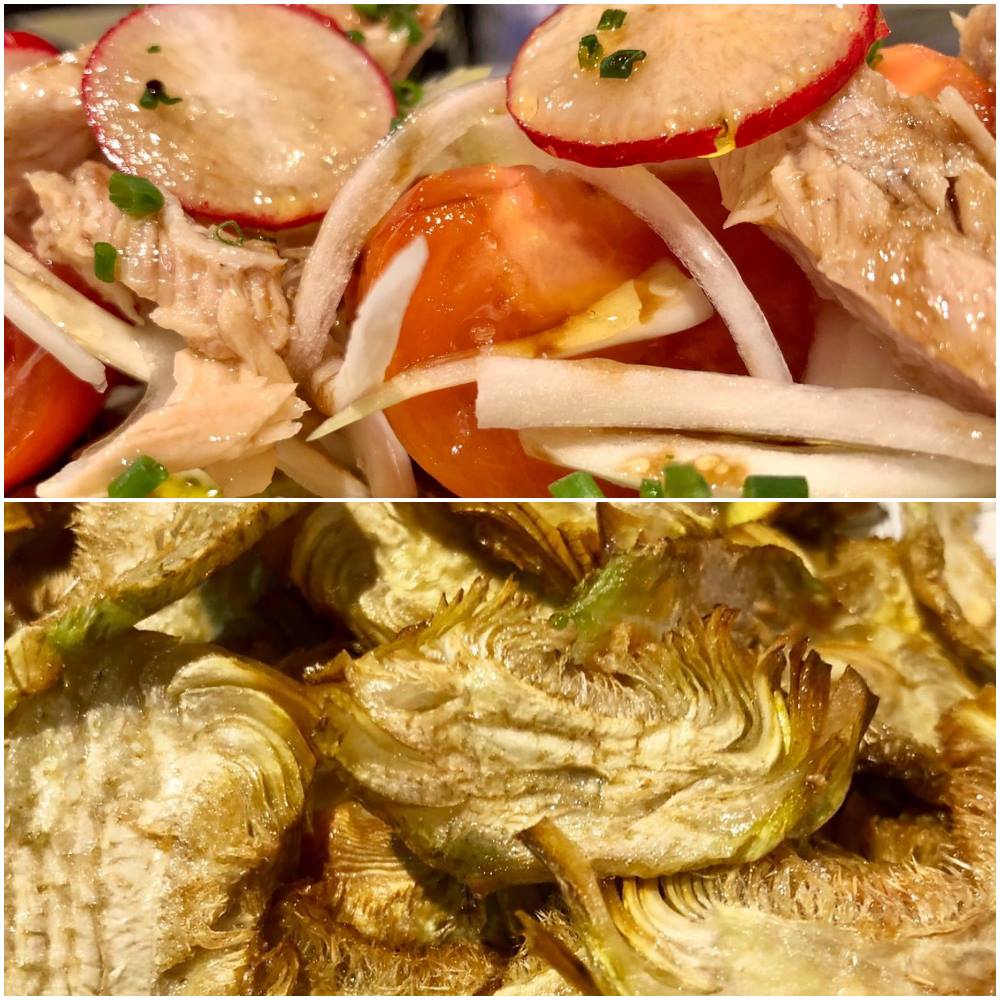 Grup_Olive's tweet photo. Sabemos que hoy en día todo el mundo quiere cuidarse... 😀 Venga, ¡marchando un buena ensalada y unas alcachofas!... pero a nuestra manera #PacoStyle 😉🤗#Pacomeralgo https://t.co/VEucsmZi3r