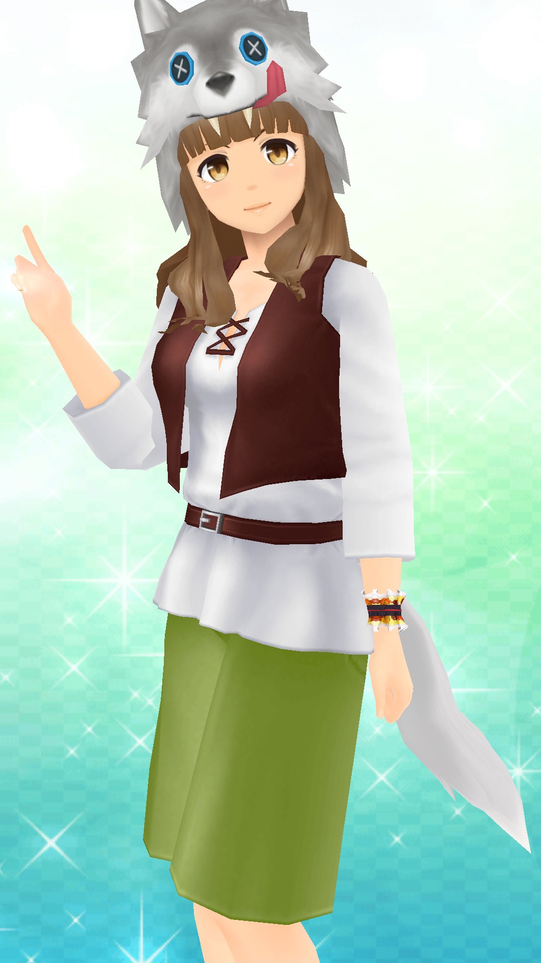 蒼天のキリト ツイ低浮上中 ロクサーヌをイメージしたコスにしてみました S S 可愛い狼人族なので 異世界迷宮 でハーレムを