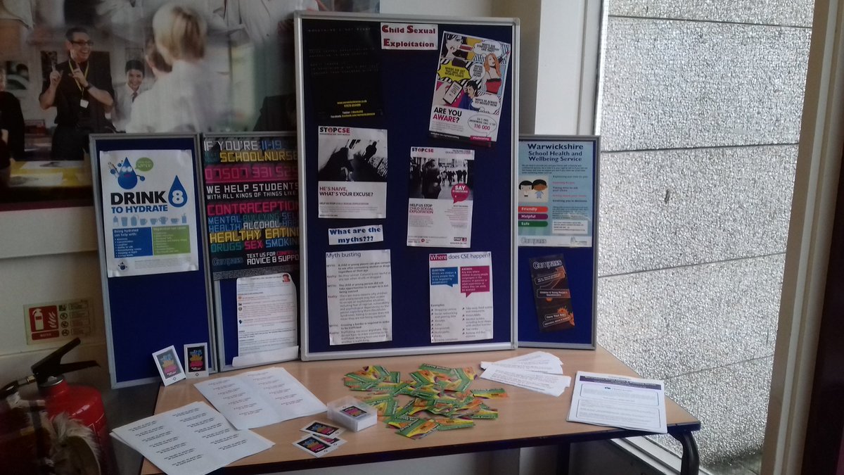@PolesworthSchl CSE awareness, come and find us for myth busting and safety questions #stopcse #cseweek18 #CSEDay18 @WarksCSE