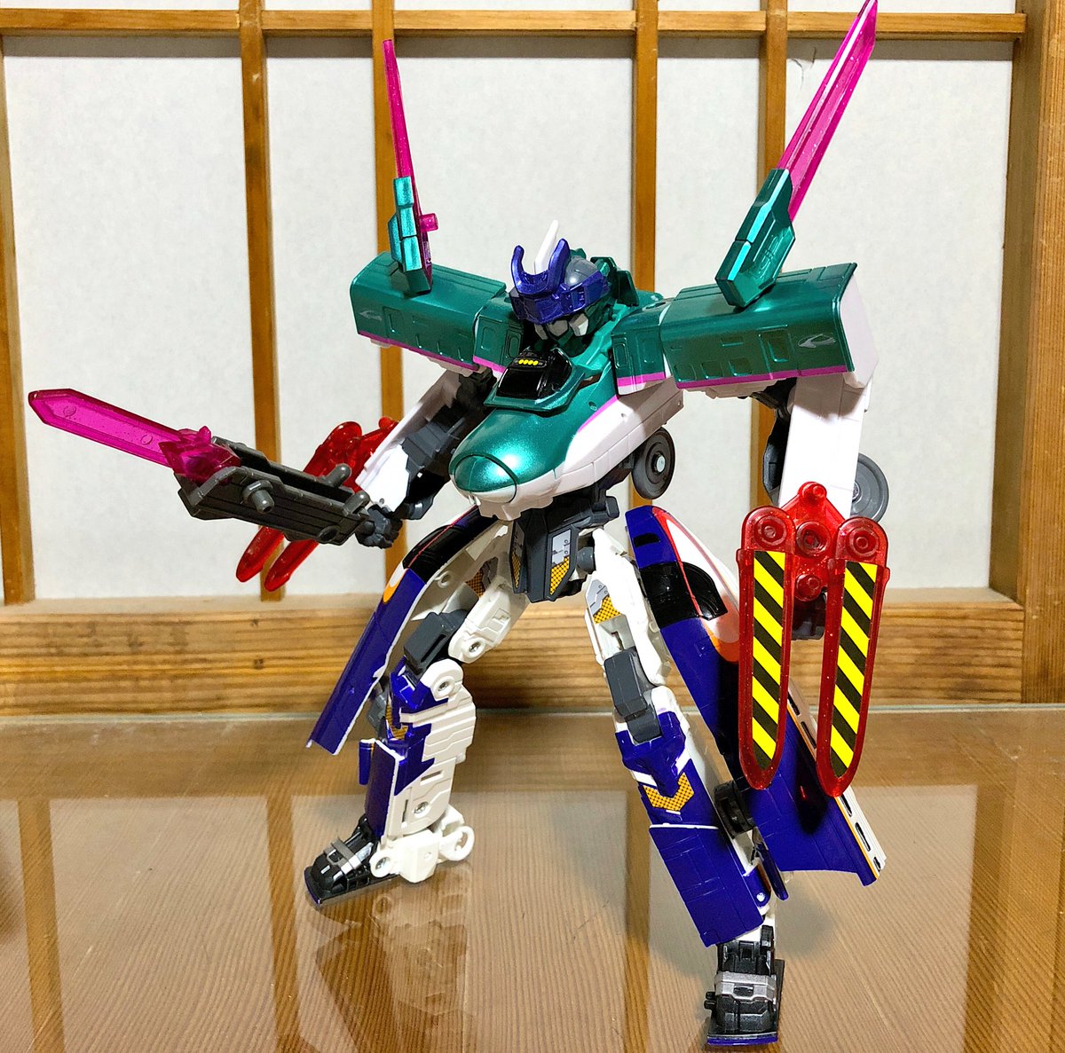 ｓｈｉｎ 玩具野郎 シンカリオン 初リンク合体 上下を変えた組み合わせだけどパワーアップ感あって良いね T Co Qthovihenp Twitter