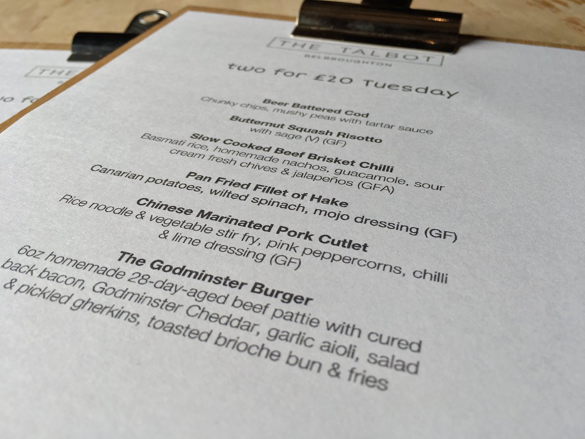 Hello Tuesday! Grab yourselves a bargain today; any of these two meals for just TWENTY big ones! This is not one to be missed! Head on down for some tasty grub at a tasty price! #tuesday #twofortwenty #bargain #classics #pubgrub #offersfordays