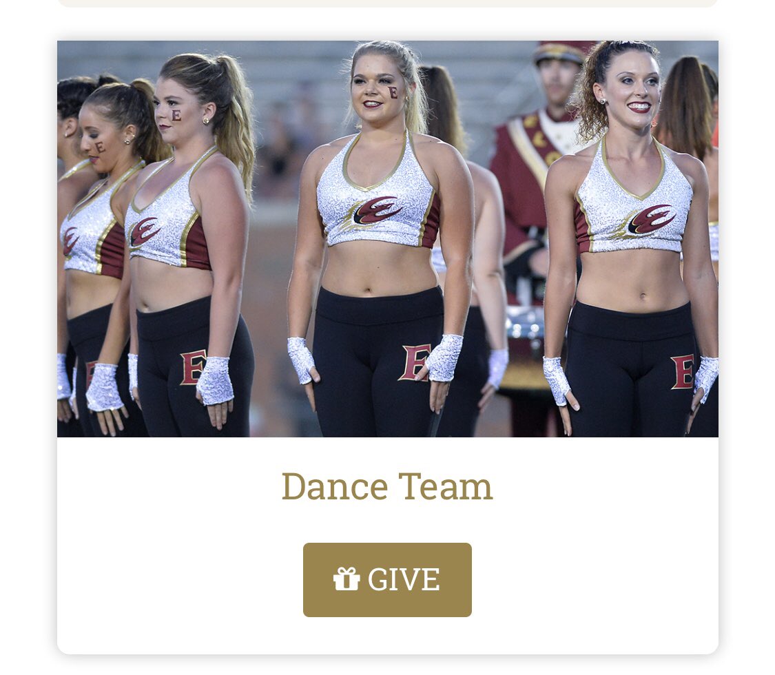 Make sure to go to elon.edu/elonday and visit our own giving page when donating for #ElonDay and support the Dance Team!  We appreciate all donations that help us during the season and also attending NDA Nationals in the spring! 🔥👯‍♀️ #elonphoenix #TogetherWERise