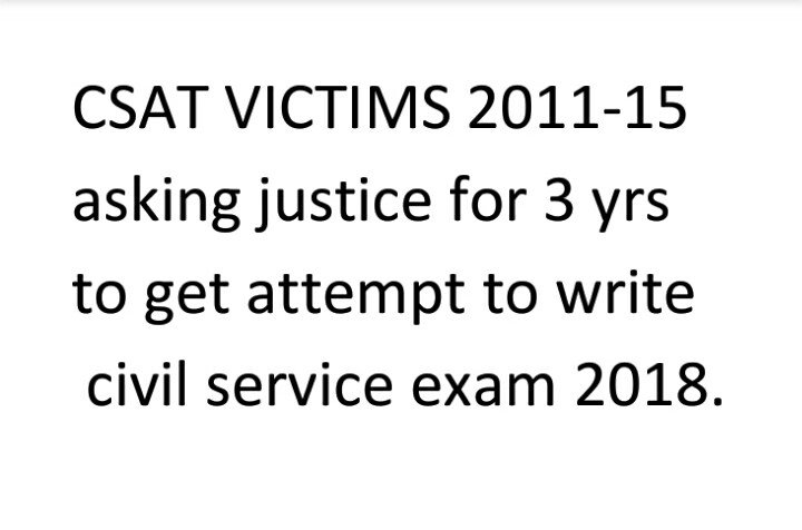 tutypsp's tweet photo. @rammadhavbjp ji please help  #csatvictim who desperately need your valuable intervention in getting #extraattemptin2018.We trust you Sir https://t.co/Vk8syeOUhx