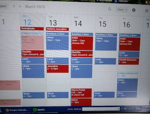 EffectiveEffort's tweet photo. #ADHDCollegeCoaching. Every college kid I work with struggles to 'see' the flow of their life.  Once they commit to using a calendar - they are no longer a chronic victim of time.  Calendar promotes self-regulation, future planning, and goal-directed behavior. Try it! https://t.co/FB5ebzDJn7