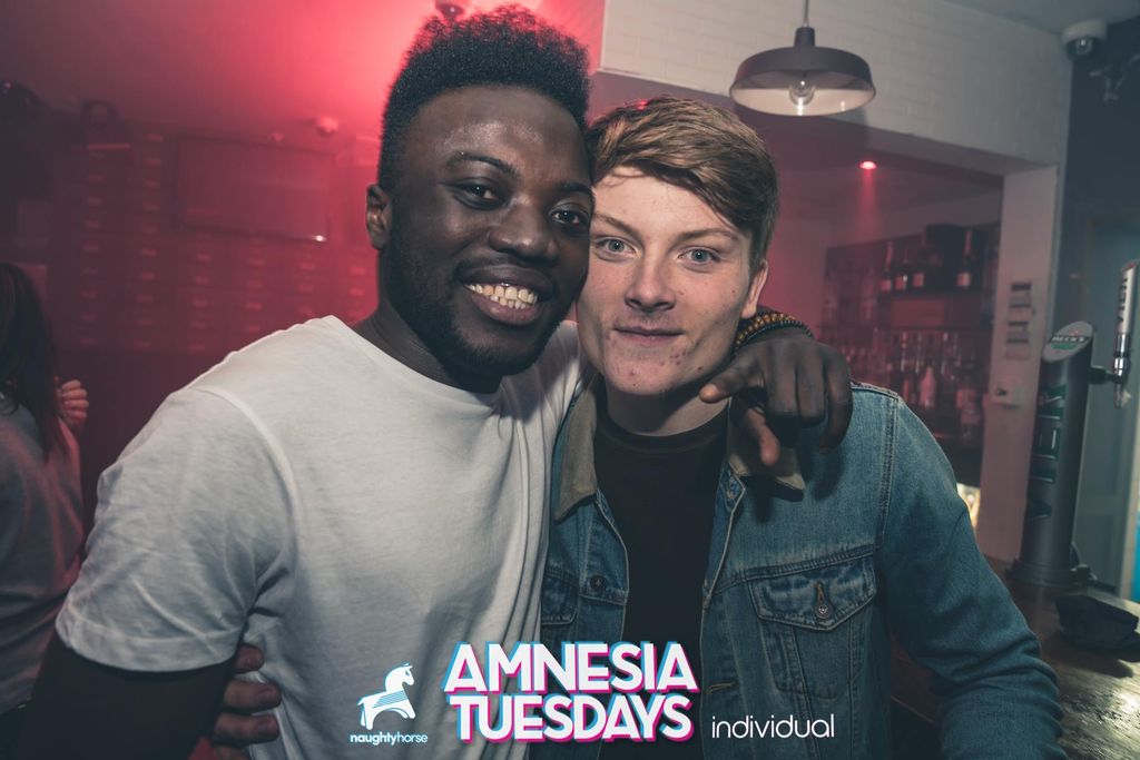 Come check out @indiVidBarBham tonight for our weekly AMNESIA TUESDAYS! FREE entry and a FREE jagerbomb on guestlist - text us names on 07525 130516 🍹