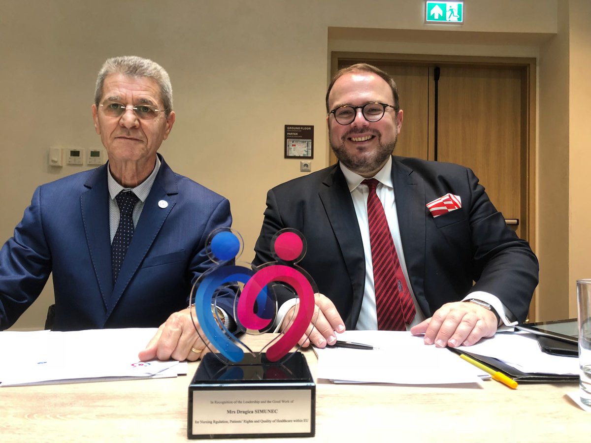 <a href="/CEPLIS_EU/">CEPLIS</a> congratulates <a href="/ENC_EU/">ENC</a> for its new President Mr. Mircea Timofte and for a great European Nursing Act!!👍