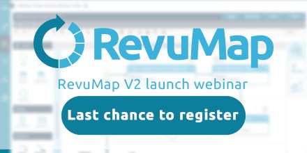 Cammsgroup's tweet image. Last day to register for #RevuMapV2 webinar launch! 
We have scheduled the launch at three different sessions to cater to all global participants. Follow the link below for registration details. #servicereview #businessprocessmanagement #benchmarking ow.ly/jzPf30iUSKP