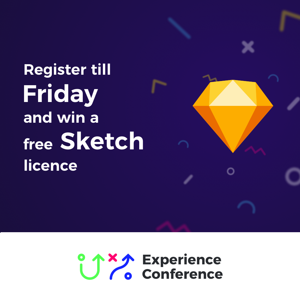 exconfba's tweet photo. Register till Friday 16th and get a chance to win one of 4 @sketchapp licences! Simply register at https://t.co/JRUF4Rq1rc with the promo code SKETCH. Already registered? Just tweet us you're interested and you're in! Winners will be picked throughout the conference. https://t.co/T5TLJFIlwO