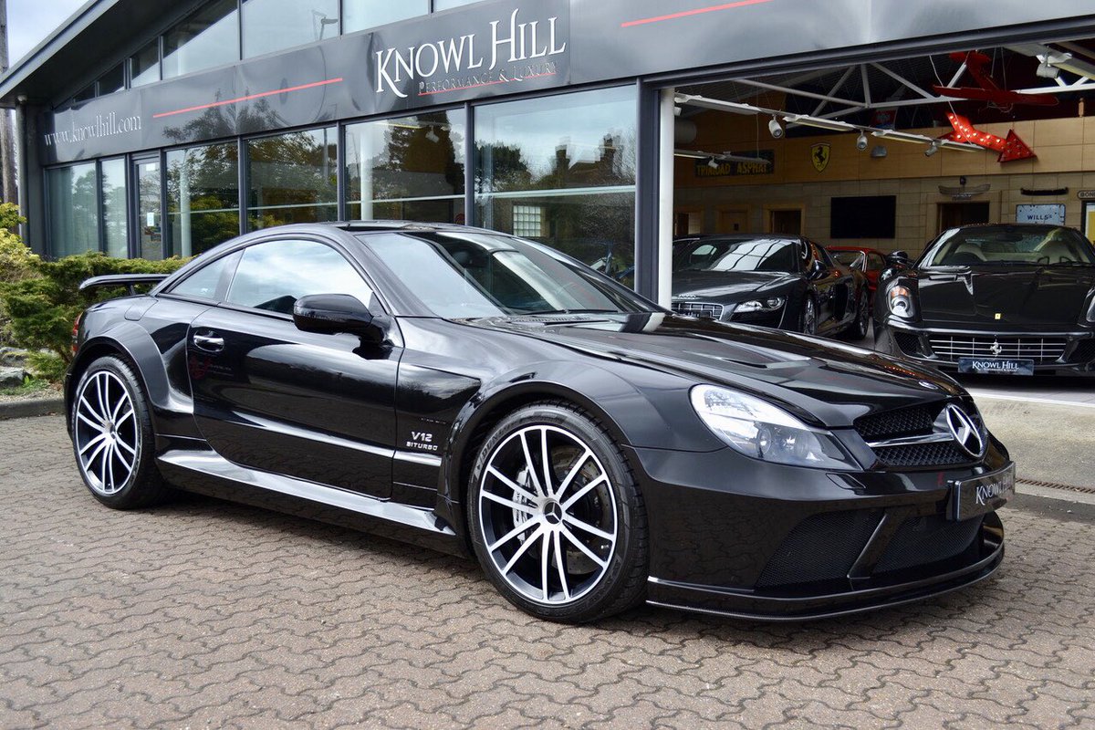 KnowlHillPL's tweet photo. We are very proud to be offering this extremely rare beast, the Mercedes SL65 AMG Black series. Now available for sale at our Knowl Hill showroom!
.
.
.
#mercedes #mercedesbenz #mercedessl #mercedessl65amgblackseries #amg #amgblackseries #supercar #beast #beastmode #1of12 https://t.co/VSW6GoEGST