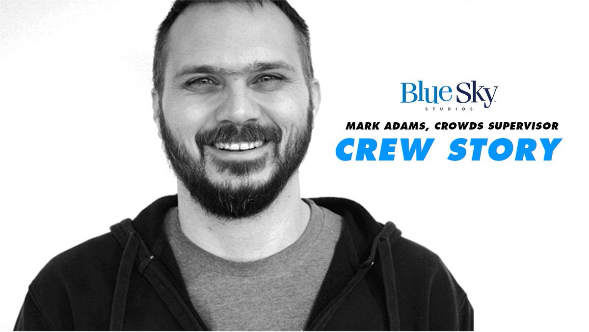 Crowds are a huge part of every day life - which is why Blue Sky needs an entire department dedicated to them. Check out our interview with Crowds Supervisor Mark Adams! bit.ly/2FCzGWo