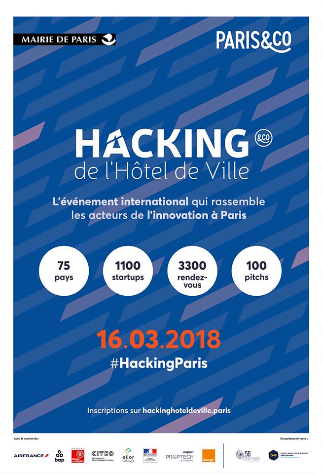 #Paris, capitale de #innovation !
Ce vendredi, c'est hacking de l'Hôtel de Ville de <a href="/Paris/">Paris</a> : pour la 4e année de suite, 1.100 #startup, experts et investisseurs se retrouvent pour échanger et créer les partenariats de demain !  🏦💻📲
 #HackingHDV
👉 paris.fr/actualites/hac…