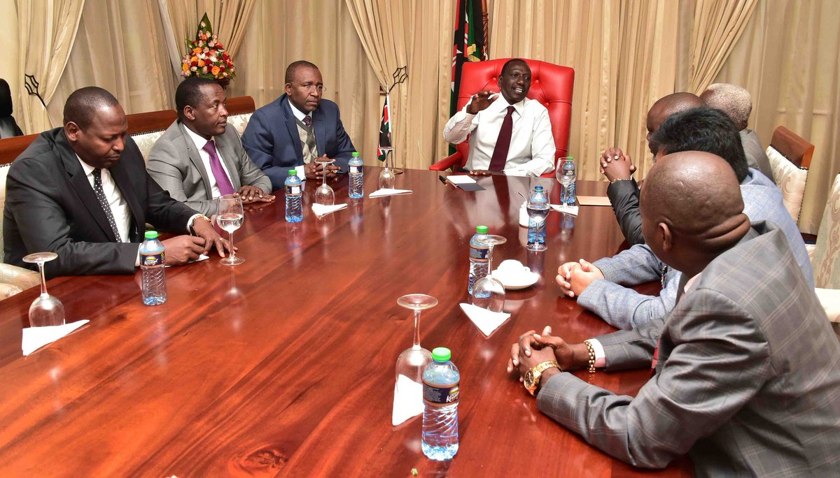 WilliamsRuto's tweet image. It is imperative that we speak with one voice and ensure unity of purpose so that we can deliver on the Big Four agenda. This will set us on a path to sustainable development and shared prosperity.