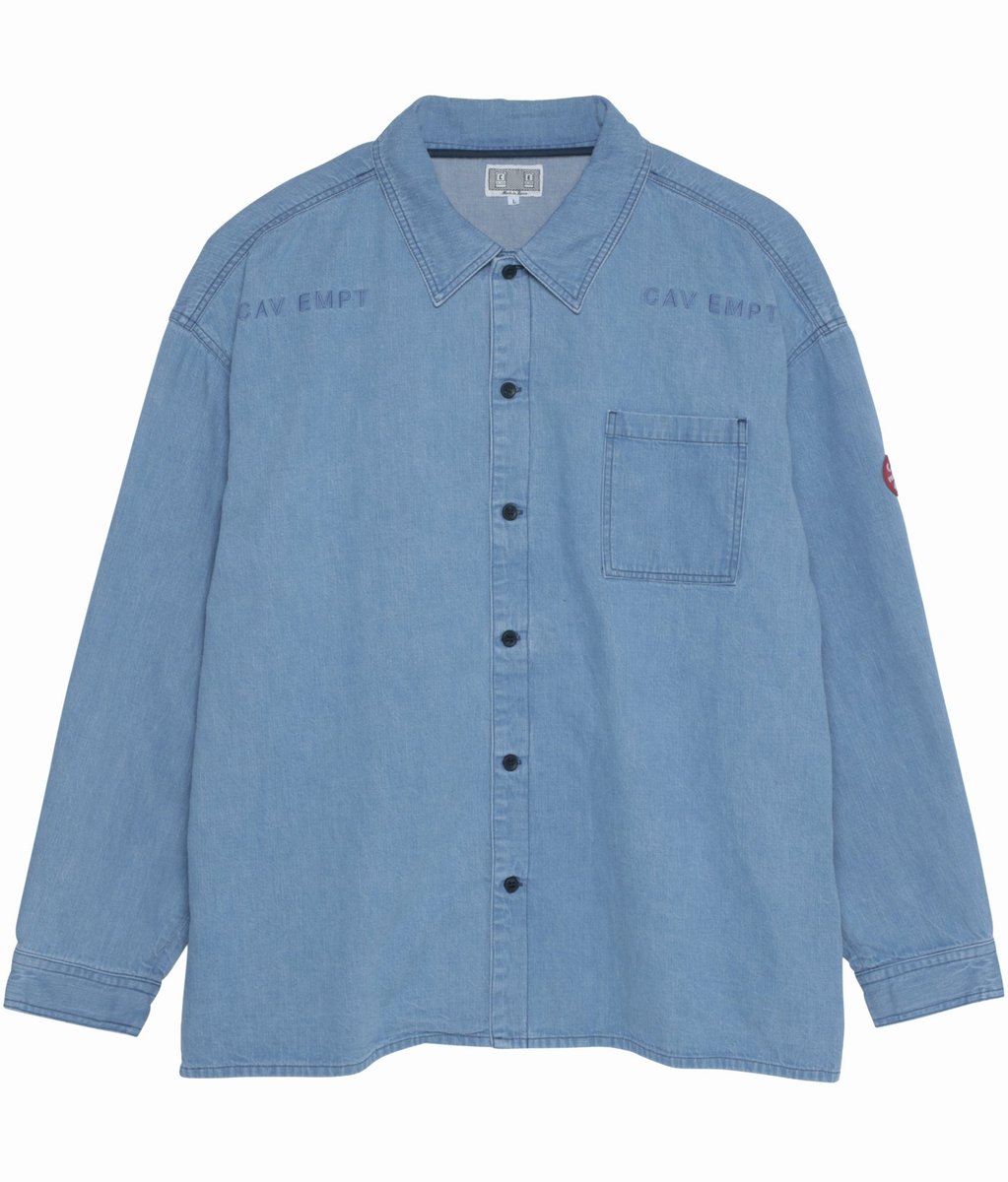 cav empt denim shirt