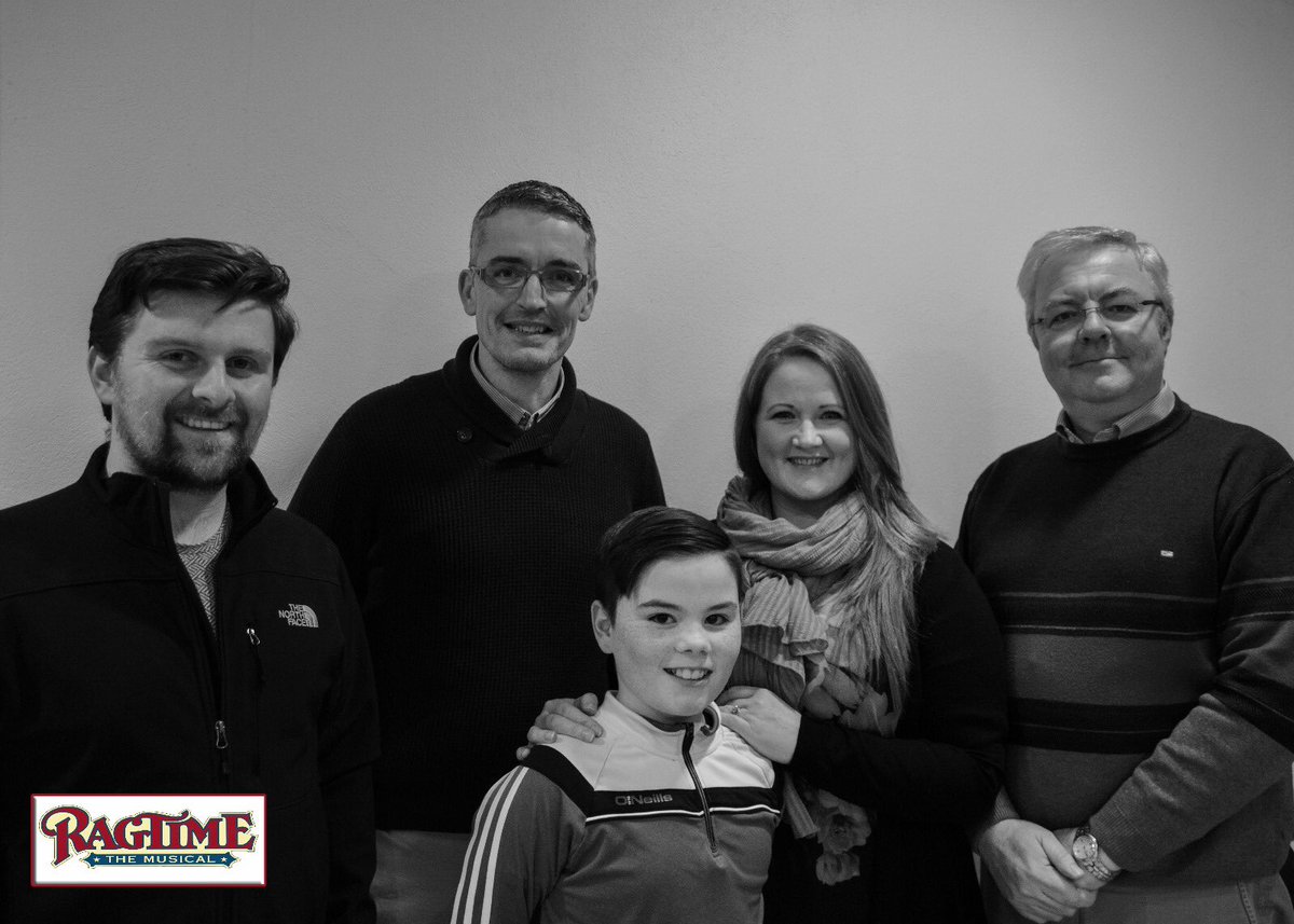 thurlesmusicals's tweet photo. Here is our wonderful Ragtime family. Jack (Younger Brother), Barry (Father), Harry (Little Boy), Linda (Mother) and John (Grandfather). https://t.co/3L0B9knWmc