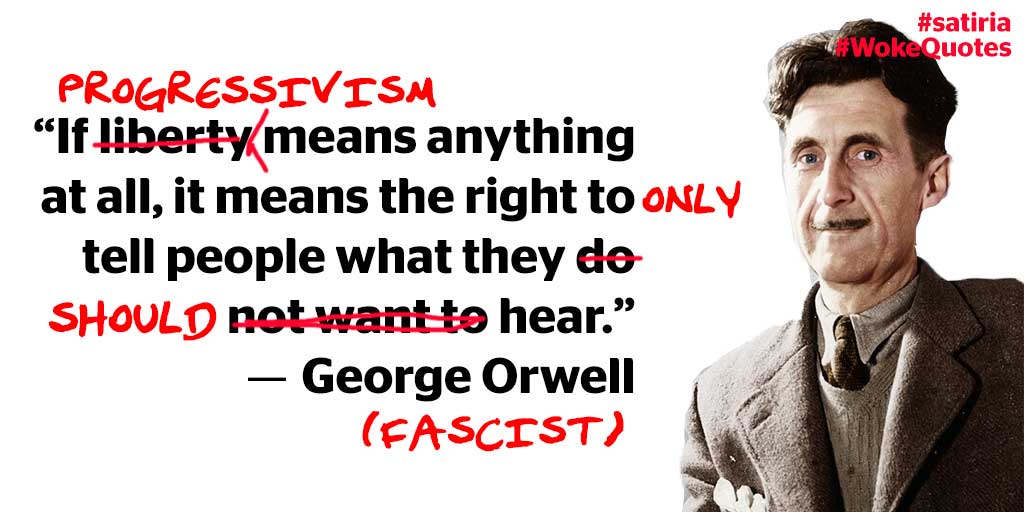 Image result for orwell free speech