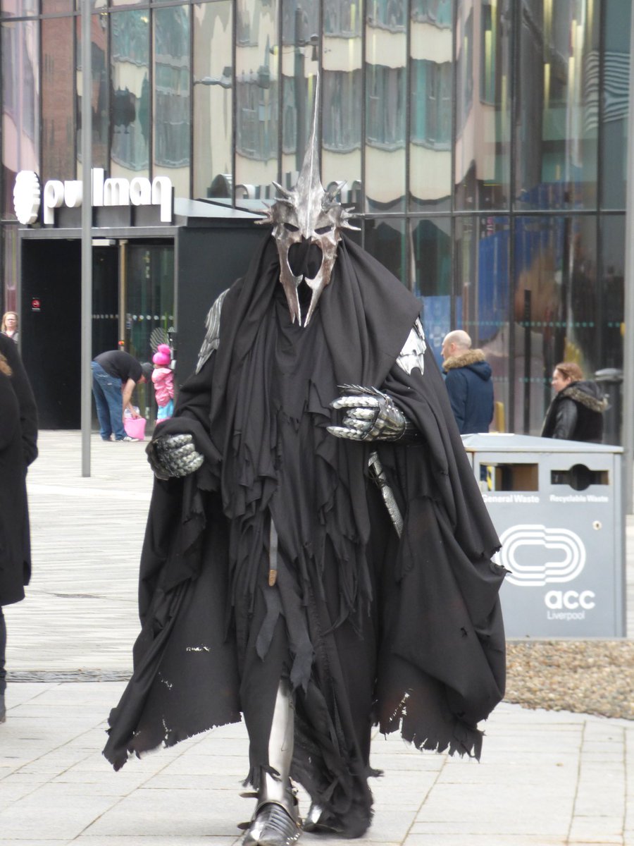 Witchking @ Liverpool Comic Con 2018 #fosstuming, #witchking,#LOTR, #cosplay